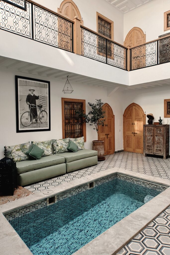 Riads with pools in Marrakech