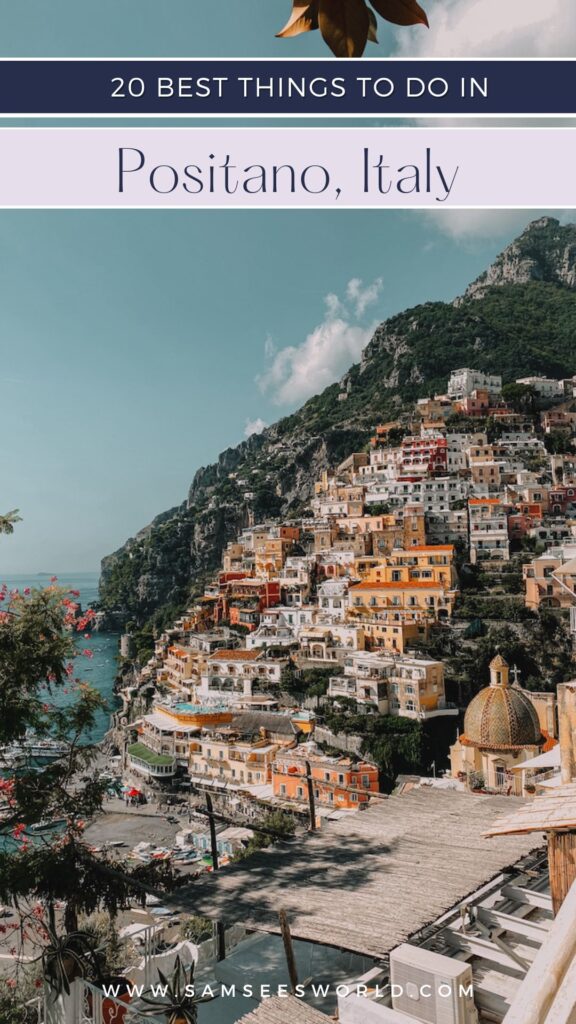 20 Best Things to do in Positano