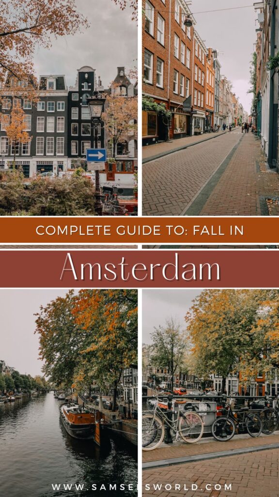 Autumn in Amsterdam