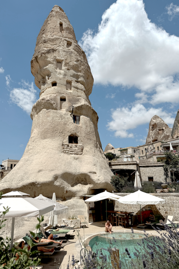 Cave hotel in Cappadocia