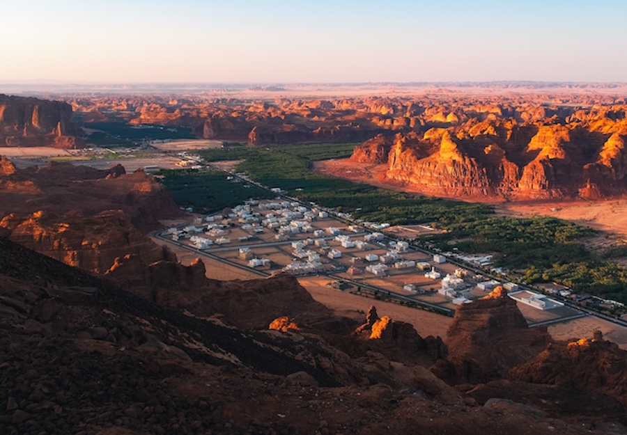 Harrat viewpoint, Al Ula, Saudi Arabia.