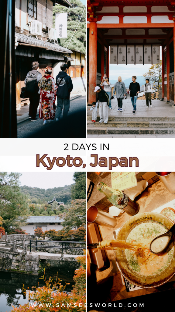 2 Day Kyoto Itinerary